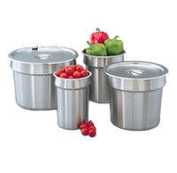 Vollrath 2-1/2 Quart Stainless Steel Vegetable Inset for 5-Inch Opening