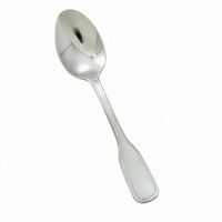 Oxford 6-1/4 Inch 18/8 Stainless Steel Extra Heavy Weight Mirror Finish Teaspoon