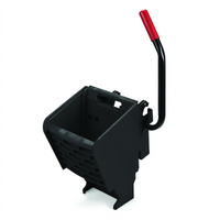 WaveBrake Executive Side-Press Mop Wringer, 12 to 32 oz Capacity, Black