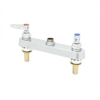 T&S Brass B-1120-XS-LNM Deck-Mount Workboard Faucet, 8