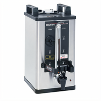 BUNN Soft Heat Satellite Coffee Server, 1.5 Gallon, Portable, Stainless Steel