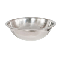 16 Qt Mirror Finish 400 Series Stainless Steel Mixing Bowl
