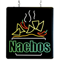 Benchmark Ultra-Bright LED Nachos Merchandising Sign