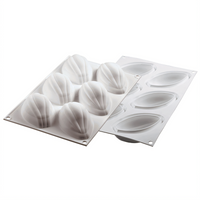 Louis Tellier US CURVECACAO120 Silikomart Chocolate & Candy Molds