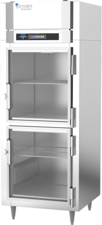 Victory UltraSpec HS-1D-1-EW-HG Extra Wide Glass Half-Door Reach-In Heated Cabinet
