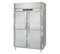 UltraSpec FS-2D-S1-PT-HD-HC Pass-Thru Two-Section Solid Half-Door Freezer