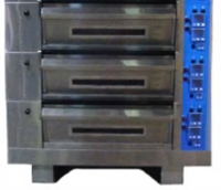 American Baking Systems ABSEDO-383 Three-Deck, Nine-Pan Electric Deck Oven
