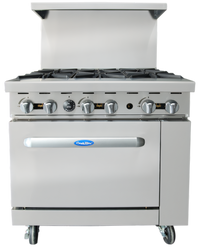 Atosa USA, Inc. AGR-6B-LP CookRite Gas Ranges