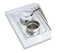 Vollrath Adapter Plate with Two 6-3/8 Inch Round Inset Holes for 4-3/4 Qt Inset