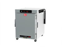 Metro HotBlox Wide 8-Pan Pass-Thru Undercounter Insulated Heated Holding Cabinet, Digital Touchscreen, Solid Front/Clear Rear Doors
