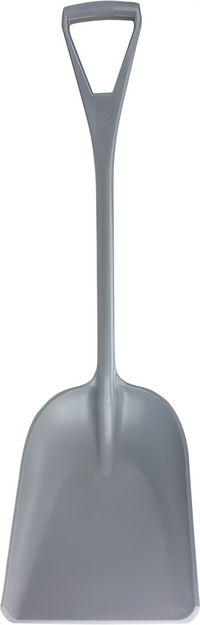 Sparta 11-Inch Gray One-Piece Polypropylene Food Service Shovel