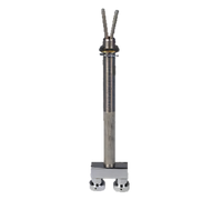 Micro Matic Dual Tap Beer Shank, 10 Inch x 3/16 Inch ID