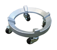 Omcan USA 16-1/2-Inch Round Mixer Bowl Dolly for 30-140 Qt Bowls