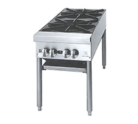Supreme JSP-360 54-Inch Commercial Stock Pot Stove with Three 3-Ring Burners