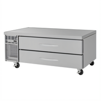 Turbo Air PRO Series One-Section 60-Inch 2-Drawer Freezer Chef Base