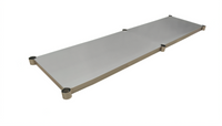 Stainless Steel Undershelf for 72 Inch W x 30 Inch D Equipment Stand