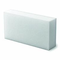 Brillo Eraser Soap Pads, Reusable, Individually Wrapped, White, Case of 100