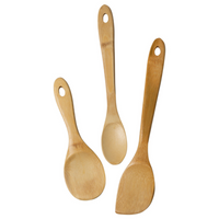 Joyce Chen Burnished Bamboo 3-Piece Wok Utensil Set