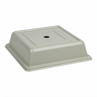 Cambro Versa Camcover Square Fiberglass Plate Cover, 8-5/8 x 8-5/8 Inches Inside, 2-3/4 Inches High