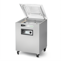 ATMOVAC CYCLONE203D Single Chamber Floor Model Vacuum Packaging Machine with 20.5-Inch Seal Bars, 208V 3-Phase