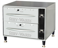 Serv-Ware Electric 2-Drawer Holding Warmer