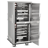 FWE UHS-5-5 Mobile Split-Cavity Humidified Heated Holding Cabinet