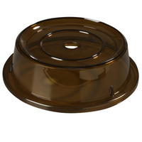 Carlisle Amber Polycarbonate Plate Cover for 10-3/16