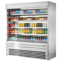 Turbo Air 72-Inch Vertical Air Curtain Open Display Merchandiser, 34.7 Cu. Ft., Self-Contained Refrigeration