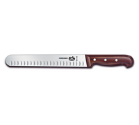 Victorinox 10-Inch Wide Granton Roast Beef Slicer Knife with Wood Handle