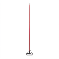 Carlisle Sparta Spectrum Quik-Release Fiberglass Mop Handle, 60 Inch, Red