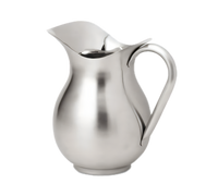 Vollrath 3 Quart Stainless Steel Water Pitcher with Ergonomic Handle