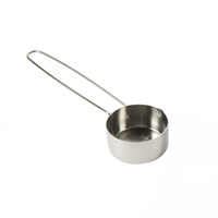 American Metalcraft Long-Handled Stainless Steel Measuring Cup, 1/3 Cup