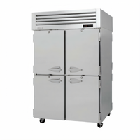 Turbo Air PRO Series Pass-Thru Two-Section Heated Holding Cabinet with 8 Half Solid Doors, 48.7 Cu. Ft.