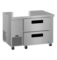 Hoshizaki Steelheart 46-Inch Undercounter Two-Drawer Refrigerator, 11.78 Cu. Ft., Side-Mounted Self-Contained Refrigeration