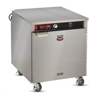 FWE Handy Line Mobile Heated Holding Cabinet, Single Door, 18 Full-Size 12