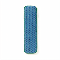 Hygen 18-Inch Green Microfiber Room Wet Mop Head Only