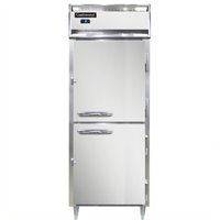 Continental Refrigerator Designer Line D1FESNSAHD One-Section Shallow Depth Half-Door Reach-In Freezer