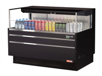 Turbo Air 48-Inch Horizontal Open Display Merchandiser, Low-Profile, 6.3 Cu. Ft., Self-Contained Refrigeration