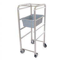 Mobile Full-Size Aluminum Lug Rack with 4-Lug Capacity
