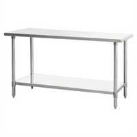 Atosa USA, Inc. SSTW-2460 Mixrite Stainless Steel Prep Tables