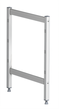 Fermostock Stationary Cantilevered Shelving Upright, 24 Inch H x 14 Inch D, Deep Anodized Aluminum