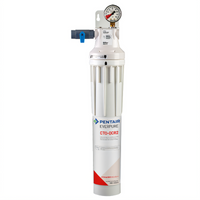 Everpure QTCR-1 Single-Cartridge Water Filter System, 5-Micron, 1.7 GPM, 10,000-Gallon Capacity