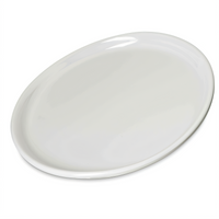 Stadia® Greige Melamine Bread & Butter Plate, 7-1/4 Inch, Round Narrow Rim
