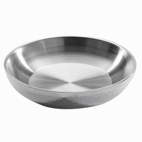 American Metalcraft 10-Inch Round Double-Wall Stainless Steel Seafood Tray