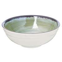 Carlisle Mingle 6-Inch Round Melamine Serving Bowl, 17 oz, Jade