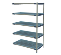 MetroMax i 5-Tier Add-On Polymer Shelving Unit, 60