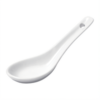 Winco ASS-55 Asian Soup Spoons Case of 6