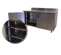 Advance Tabco Adjustable Mid-Shelf Upgrade for Base Cabinets