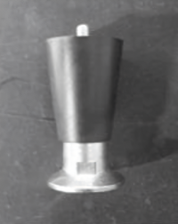 Hoshizaki 4-Inch Black Die-Cast Leg Kit for Ice Makers