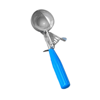 Crestware #16 Thumb Press Disher with Blue Handle, 2-3 oz
